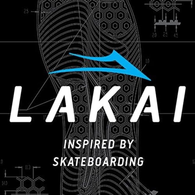 Lakai Men's Riley 3 Skate Shoe - Burnt Orange Suede - Image 5