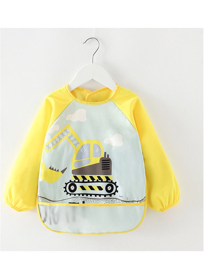 نيبمينينت مريلة أطفال بأكمام طويلة وتغطية كاملة مع جيب أماميّ