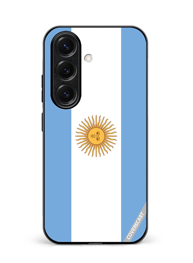 Protective Case Cover For Samsung Galaxy S24 Argentina Flag Design Multicolour
