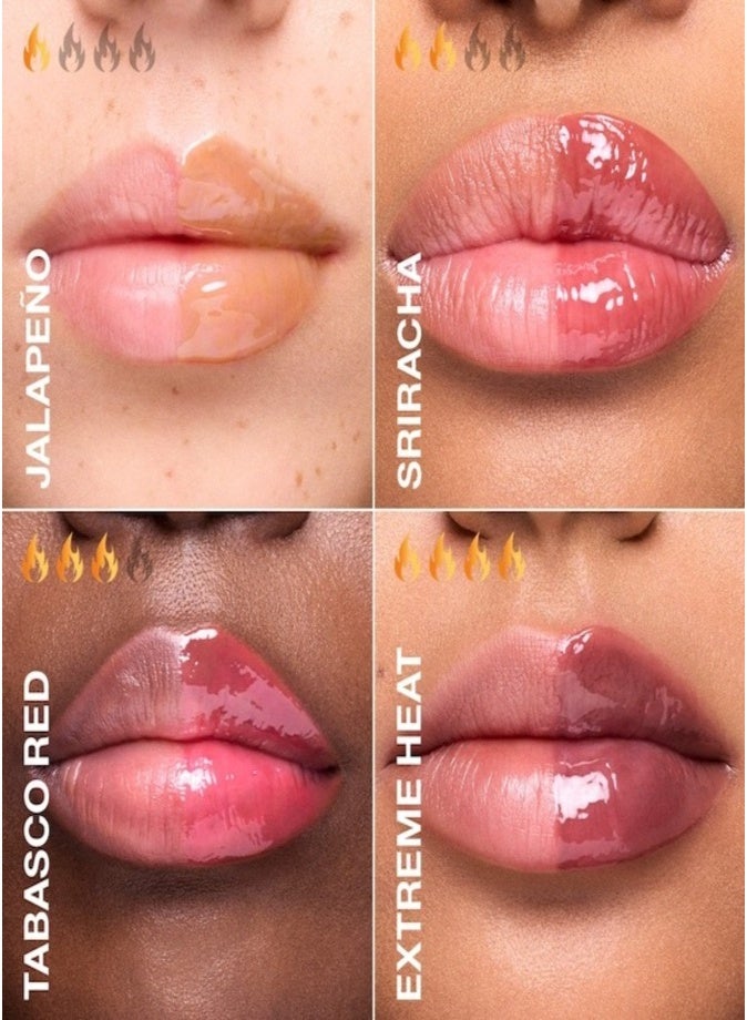 مجموعة سيفورا: ملمع شفاه ممتلئ وجذاب x تاباسكو 6 مل - هالابينو - ملمع شفاه شفاف أصفر مخضر يدوم طويلاً - Image 5