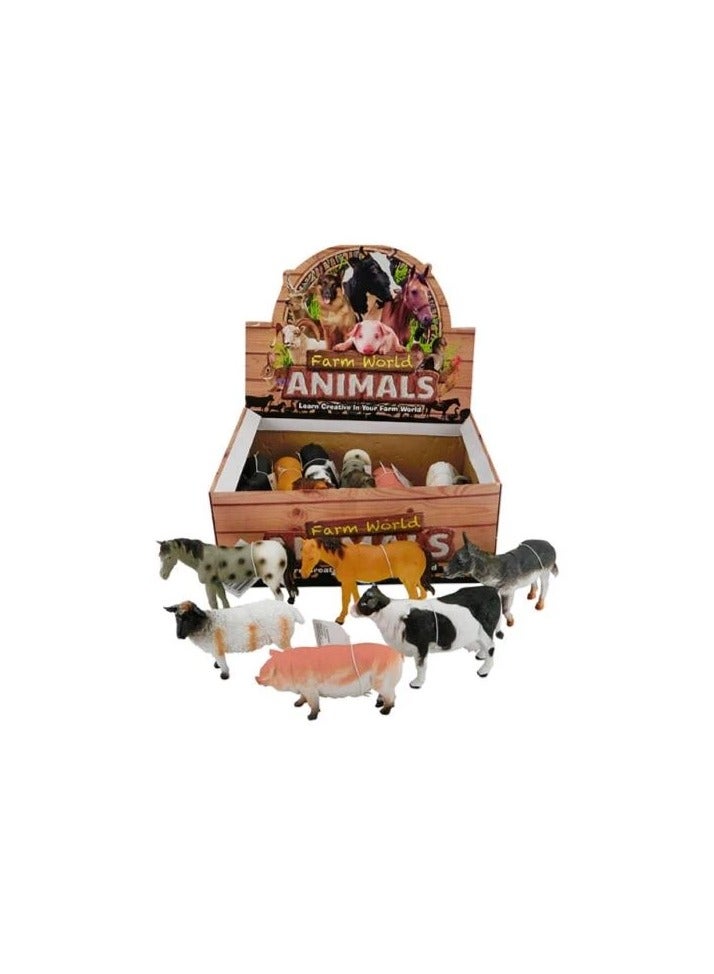 Mini Jungle Animals Toy Set 18 PIECESS - Image 1