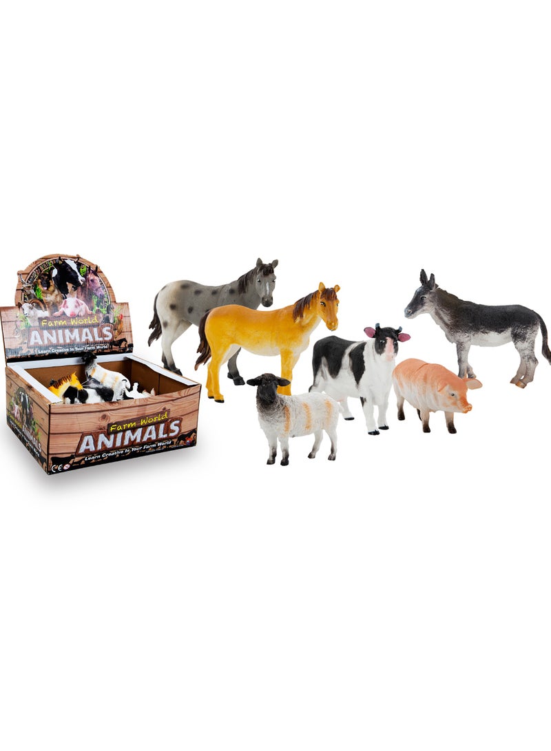 Mini Jungle Animals Toy Set 18 PIECESS - Image 2