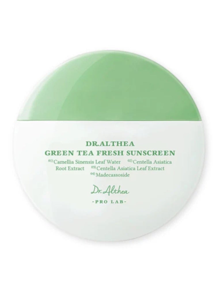 Dr.althea Green Tea Fresh Sunscreen Lightweight for Calming UV Defense - Image 1