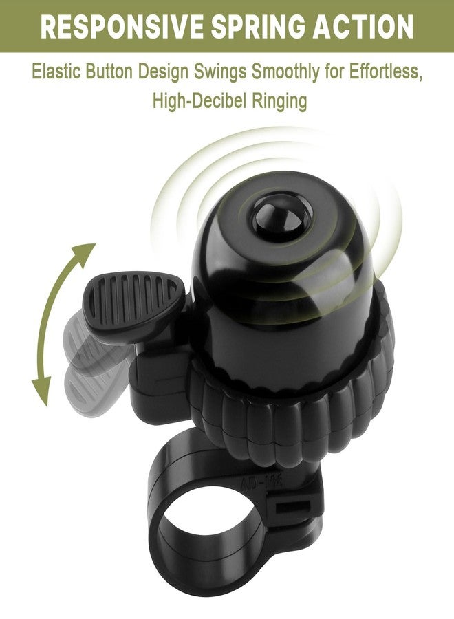 TXZSXS Bike Bell for Adults & Kids, Loud Clear Crisp Sound Bicycle Bell, Aluminum Mini Bike Horn, Easy Installation, Fits 22.2mm (0.87in) Handlebars for Road Bike, MTB, BMX, Scooter - Image 3