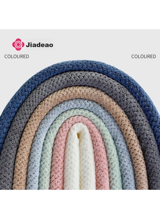 Grace Jieliya Extra Large Antibacterial Class A Bath Towel, Absorbent Adult Large Towel, Universal Extra Large And Thick 90*170cm, Light Green - Image 2
