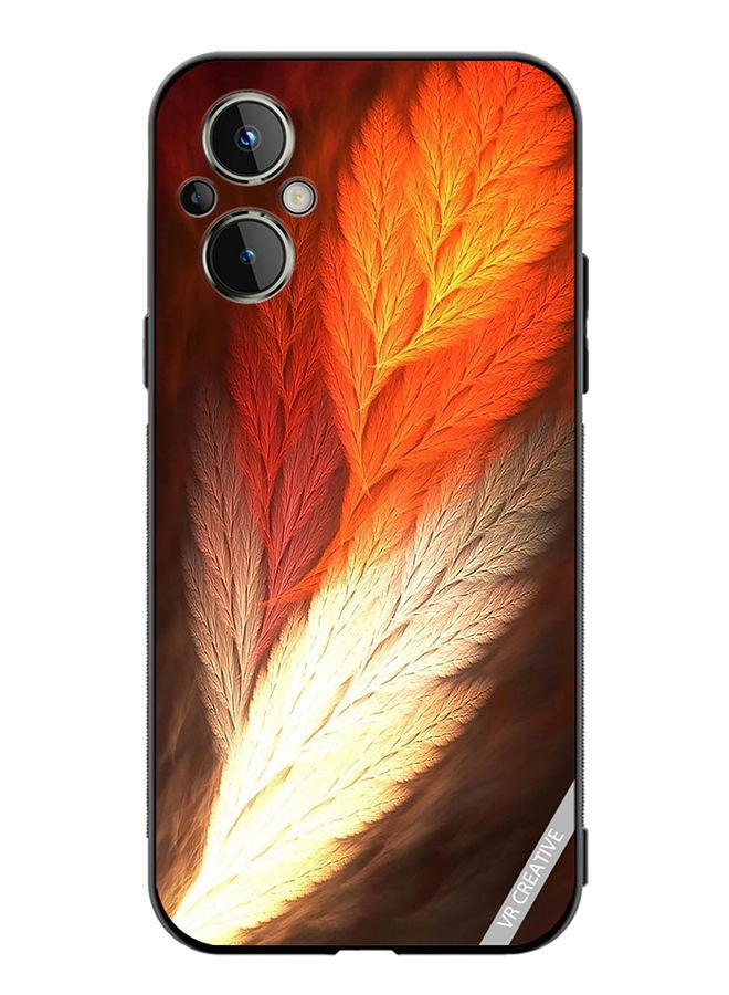 VR CREATIVE Protective Case Cover For OnePlus Nord N20 5G Feather Design Multicolour - Image 1