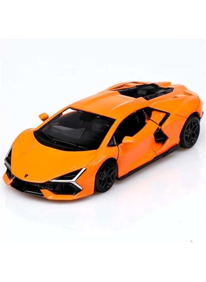 Generic - 1/36 Scale Lamborghini Revuelto Diecast Cars Models,Pull Back Vehicles Lamborghini Toy Cars,Cars Gifts for Boys Girls Orange - Image 1