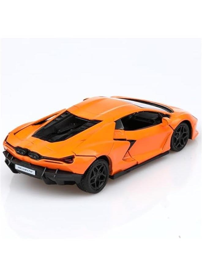 Generic - 1/36 Scale Lamborghini Revuelto Diecast Cars Models,Pull Back Vehicles Lamborghini Toy Cars,Cars Gifts for Boys Girls Orange - Image 1