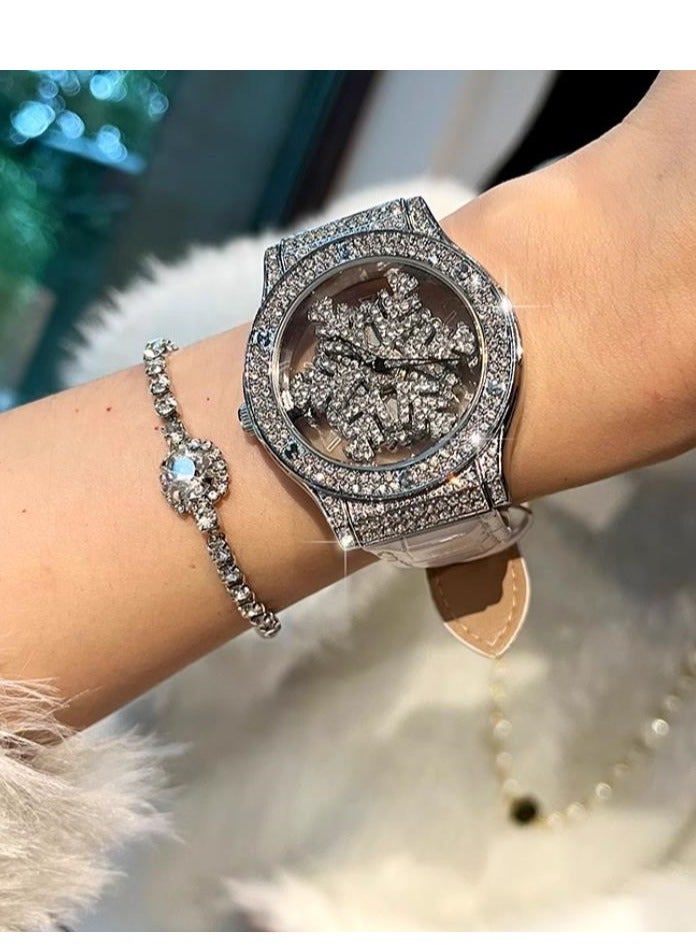 Yiming Ladies' Light Luxury Niche Starry Sky Watch - Image 2