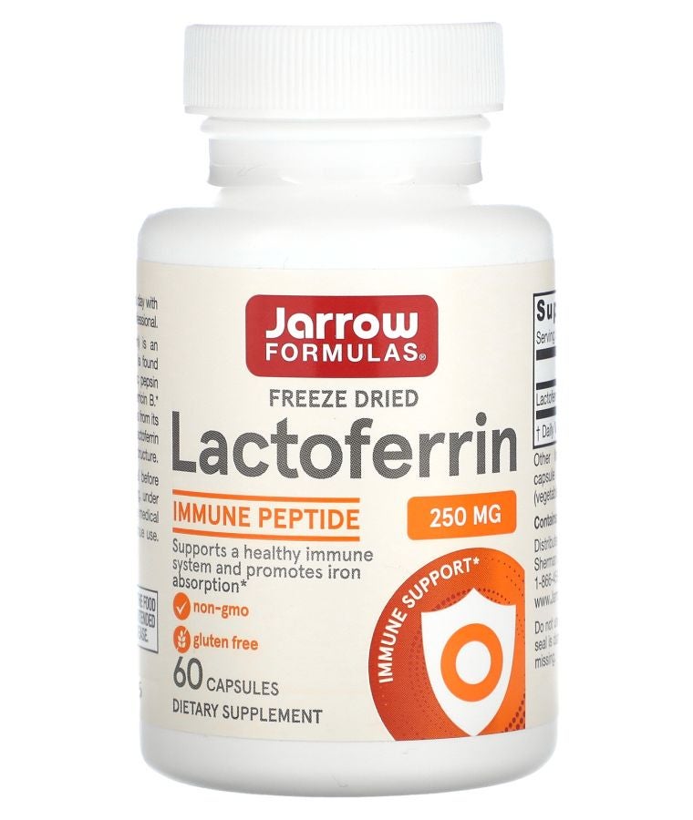 jarrow formulas Lactoferrin Freeze Dried 250 mg 60 Capsules