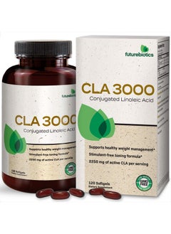 Futurebiotics Cla 3000 Extra High Potency Nonstimulating Conjugated Linoleic Acid Non Gmo 120 Softgels  - Image 1