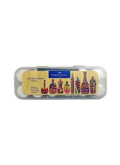 Faber-Castell Acrylic Fabric Colors 12 Colors 10 Ml