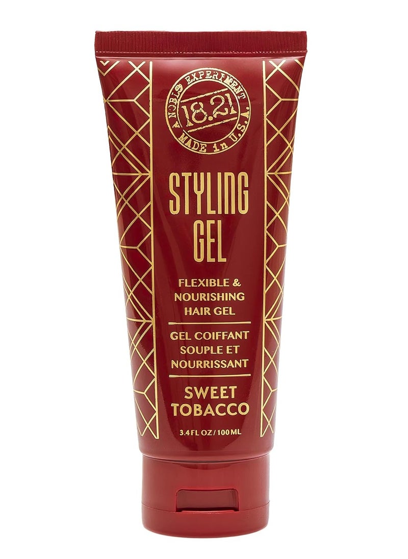 18.21 Man Made - 18.21 Man Made Premium Hair Styling Products for Men: Gel and Powder Dry Shampoo - Add Volume and Texture with Flexible Hold and Bold Sweet Tobacco Scent - Image 1