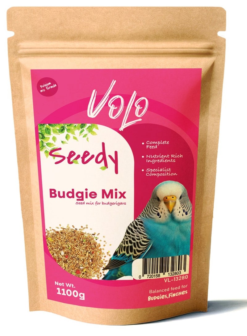 Volo Seedy Budgie Mix With Vitamin 1100g - Image 1