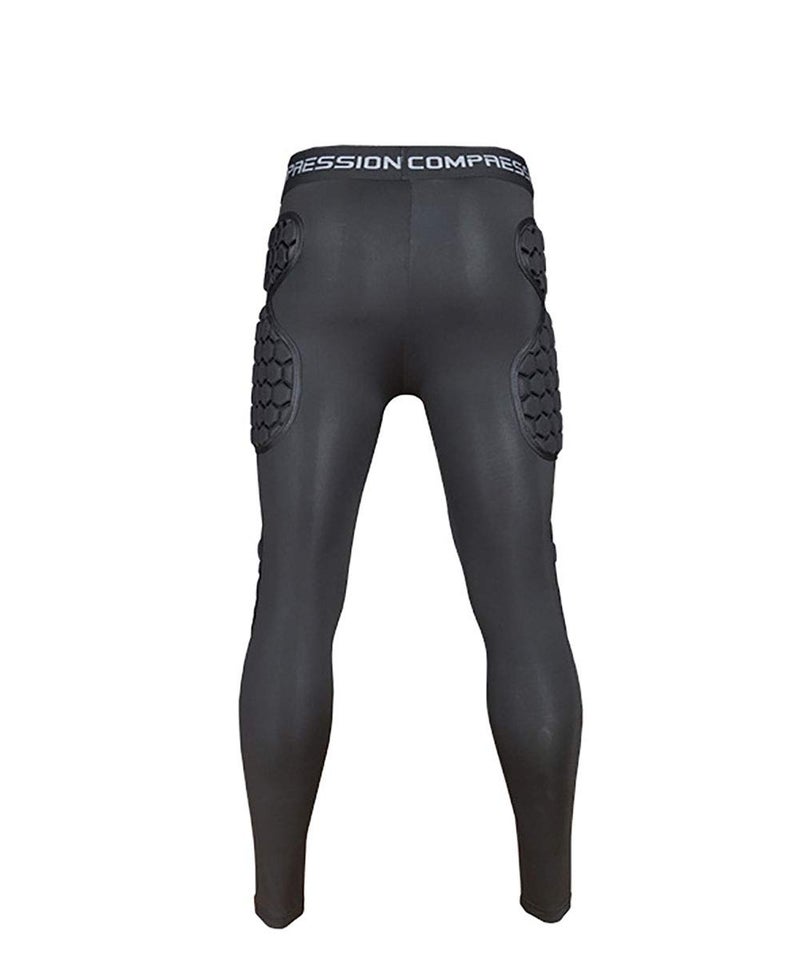 Jellybro Mens Padded Compression Pants Football Girdles Athletic Leggings for Soccer Basketball Paintball Hockey - Image 2
