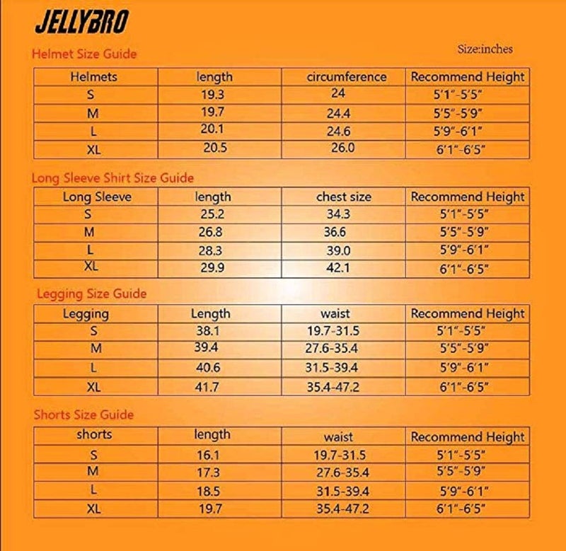 Jellybro Mens Padded Compression Pants Football Girdles Athletic Leggings for Soccer Basketball Paintball Hockey - Image 4