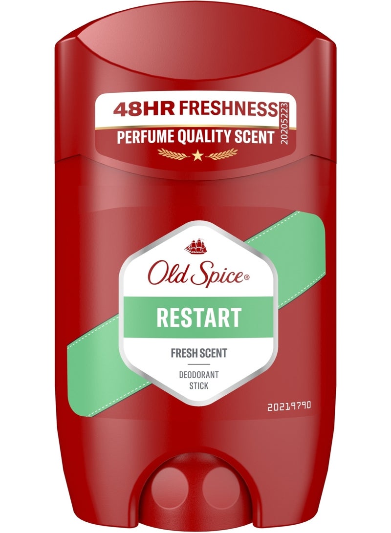 Old Spice Restart Men Deodorant Stick 50ml (Pack of 6) - Image 2