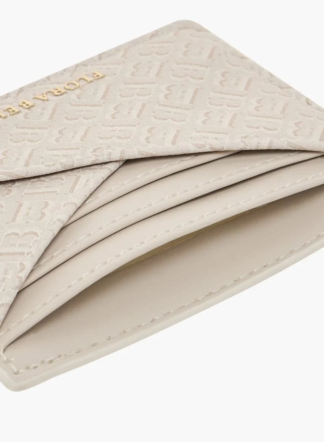 فلورا بيلا من شو إكسبرس Womens Monogram Print Cardholder