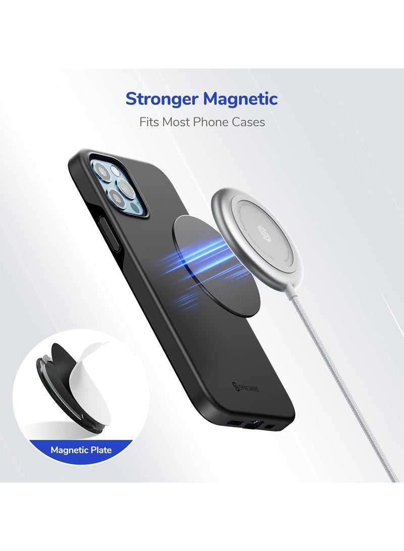 ساينك واير شاحن Syncwire اللاسلكي المغناطيسي سريع بتقنية Qi  مع محول USB-C جداري بقوة 20 واط - Image 3