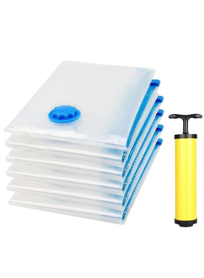 HOMESTAR Set Vacuum Seal Storage Compressed Bag Clear - Image 1