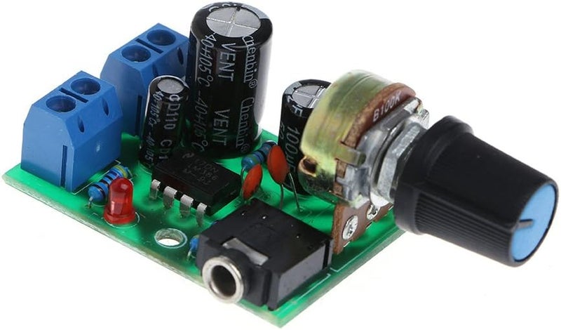 لوحة مكبر صوت صغير موديول DC 3V 12V 5V مع تحكم في مستوى الصوت قابل للتعديل - Image 5