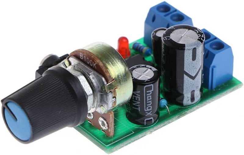 لوحة مكبر صوت صغير موديول DC 3V 12V 5V مع تحكم في مستوى الصوت قابل للتعديل - Image 4