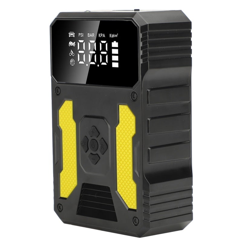 Car Battery Jump Starter 2500mAh x4 600A Start Current Portable Multi-Function - Air Compressor 150PSI Tire Inflation Battery Booster for 12V Vehicles - Image 4