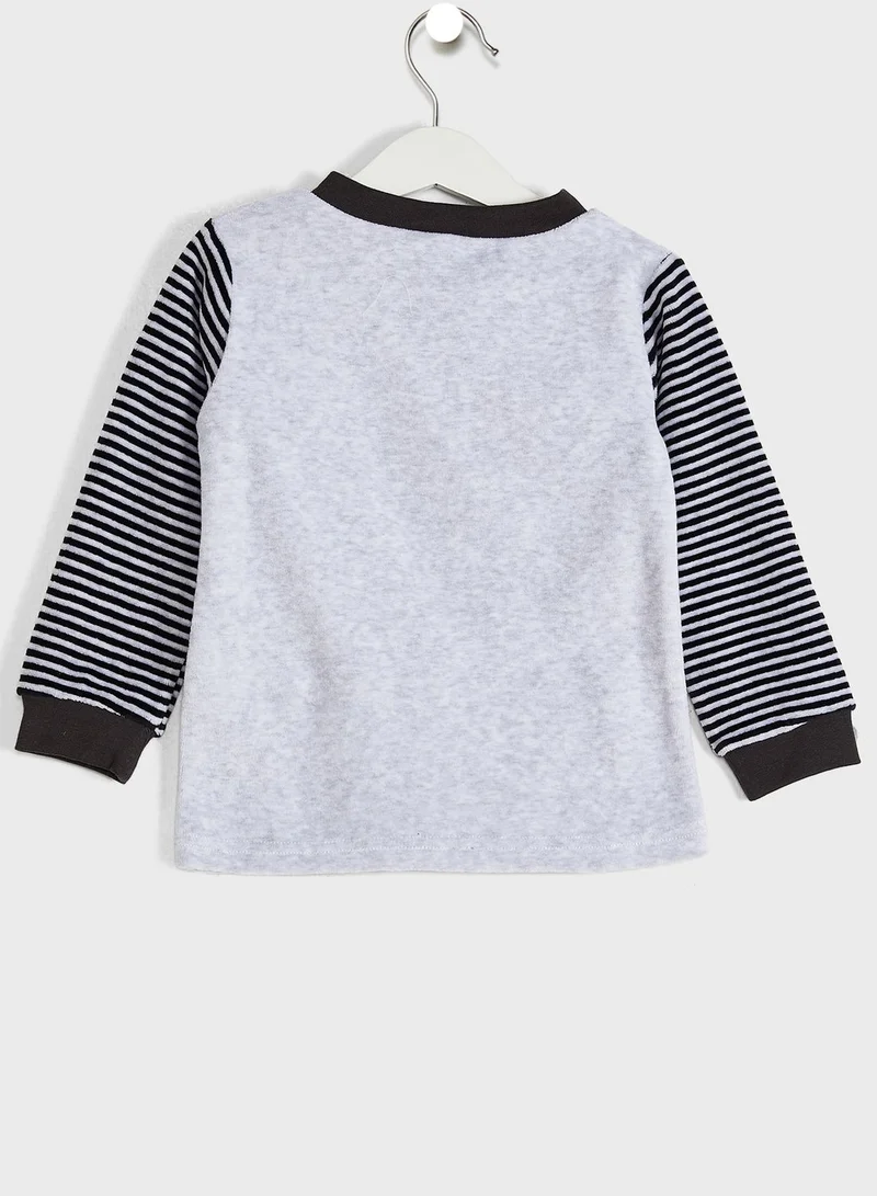 Babybol Infant Printed Pyjama Set