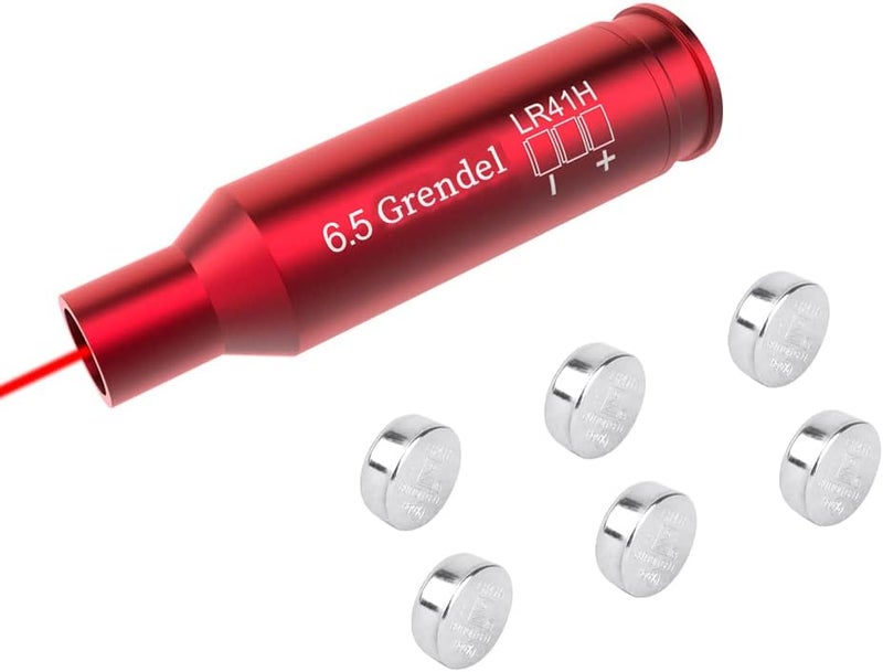 TPO .223/.308/30-30/30-06/.350 ليدجند/300BLK/6.5 كريد مور/450 بوشماستر/338/كروس بو/ .300 وين/7.62X54R/6.5 غريندل/5.7x28/.458 سوكوم ليزر أحمر لرؤية البور مع 6 بطاريات - Image 1