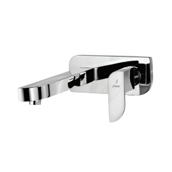 JAQUAR Alive Series Wall Mounted Cold ONLY Basin TAP (Chrome) | Right Hand Side Lever, Brass Body Water Tap/Faucet/Cock for Bathroom/Kitchen Wash Basin | Compatiable in-Wall Part is Sold Separately - Image 1