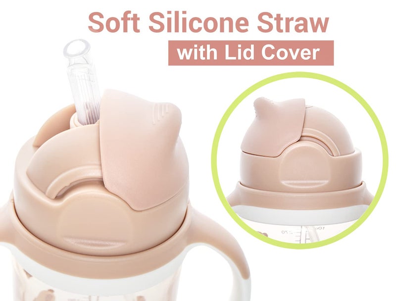 R for Rabbit ر لرابيت كوب شرب الأطفال الفاخر - كوب شرب مضاد للتسرب - Image 2