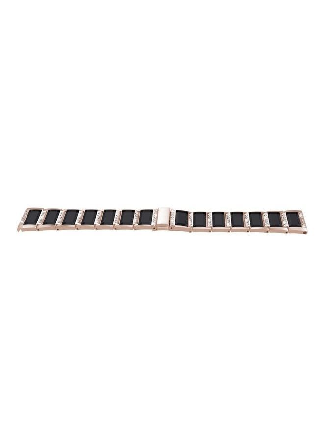 NIBEMINENT Replacement Watchbands For Apple Watch Series 7 45mm/6 & SE 5 4 44mm/3 2 1 42mm Gold/Black - Image 3