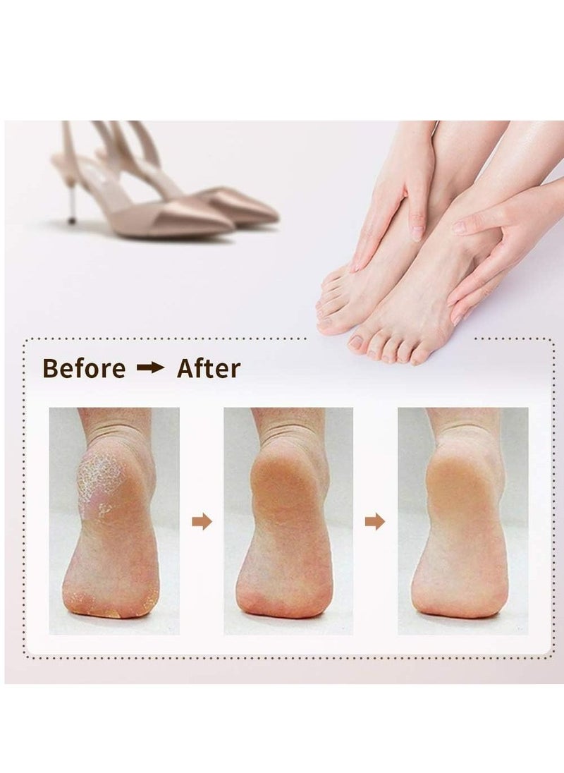 Arabest Electric Callus Remover, Rechargeable Electronic Feet File Pedicure Foot File Foot Rasp with IPX7 Waterproof Design for Dry Cracked Dead Skin with 3 Roller Heads, 2 Speed  - Image 3