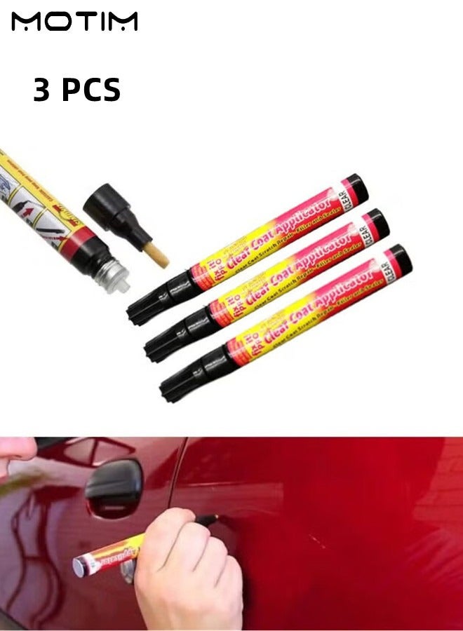 Motim 3 Pcs Car Scratch Remover Pen, Colourless Car Deep Scratch Repair Remover Paint Pen, Touch Up Paint Pen of Car, Car Fill Paint Pen, Small Area Clear Coat Applicator - Image 3