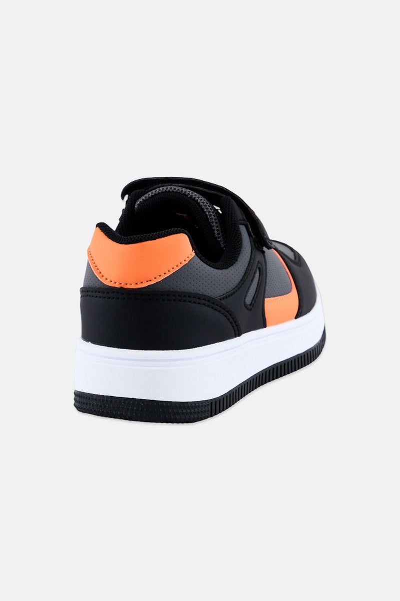 RBX Kids Boy Velcro Closure Outdoor Shoes, Black - Image 2