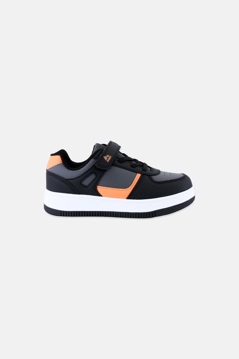 RBX Kids Boy Velcro Closure Outdoor Shoes, Black - Image 3