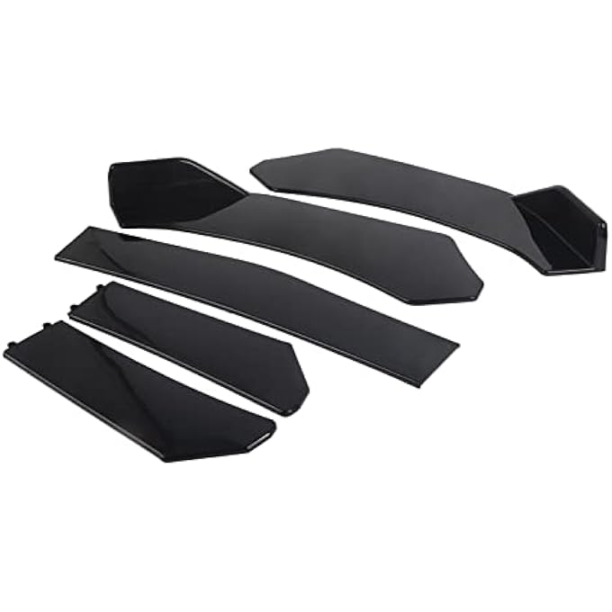 YDuupxe Front Bumper Lip Splitter Vehiclespoiler with Professional Design Made of Premium ABS Material Elegant Appearance Enhanced Protection for Universal - Image 1