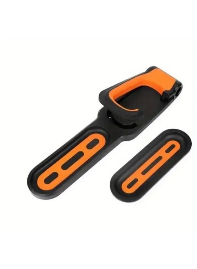 Sturdy Wall Mounted Bicycle Rack Hooks Classic Style Load Bearing Display Rack - Image 1