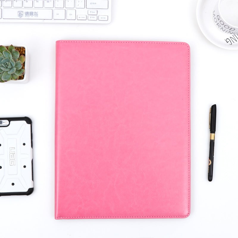 A4 Folder Data Storage Book Business Manager Clip With Calculator Contract Book Multi-Function Board Clip - Image 4