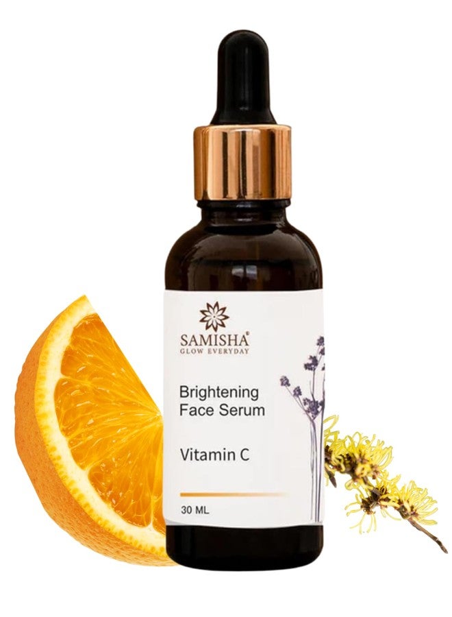 Samisha Vitamin C Face Serum Samisha Serum for Face Glowing and Whitening, Organic Vitamin C Serum | Daily Glow Face Serums | Serum for Pigmentation and Dark Spots, Face serum for women - Image 1