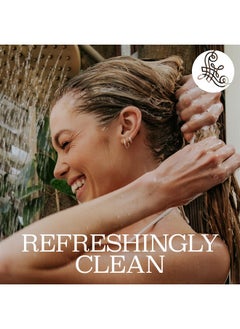 L LUSETA Luseta Shampoo and Conditioner Set with Tea Tree and Argan Oil for Oily Hair Clarifying, Fighting Dandruff Sulfate Paraben Free for Men and Women 2x16.9oz  - Image 5