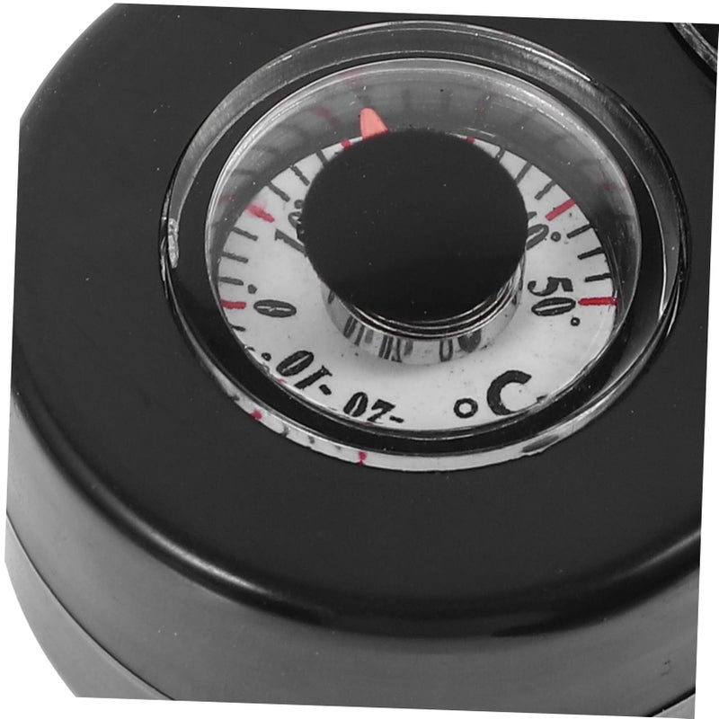 Self Adhesive Car Dashboard Compass Thermometer Navigation Tool Easy Installation - Image 4