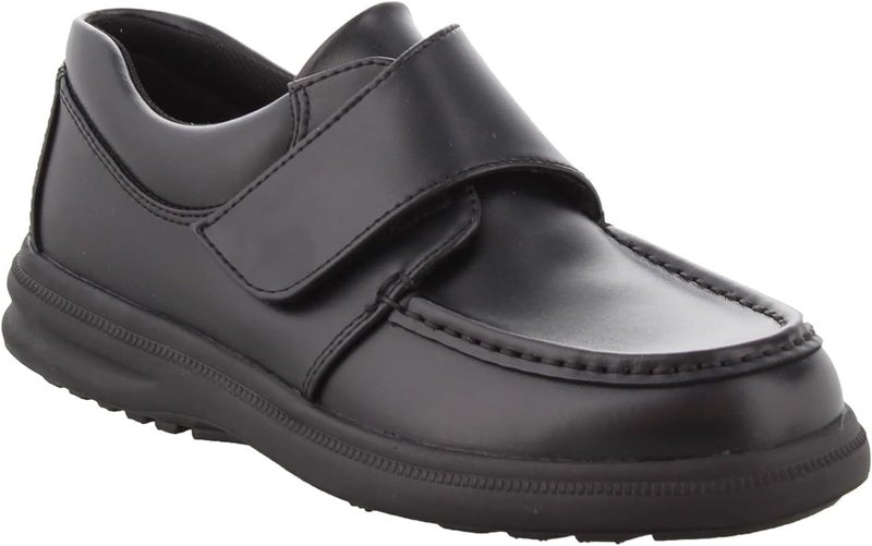 Hush Puppies أحذية هاش بابيز السوداء للرجال مع إغلاق هوك وحلقة - Image 2