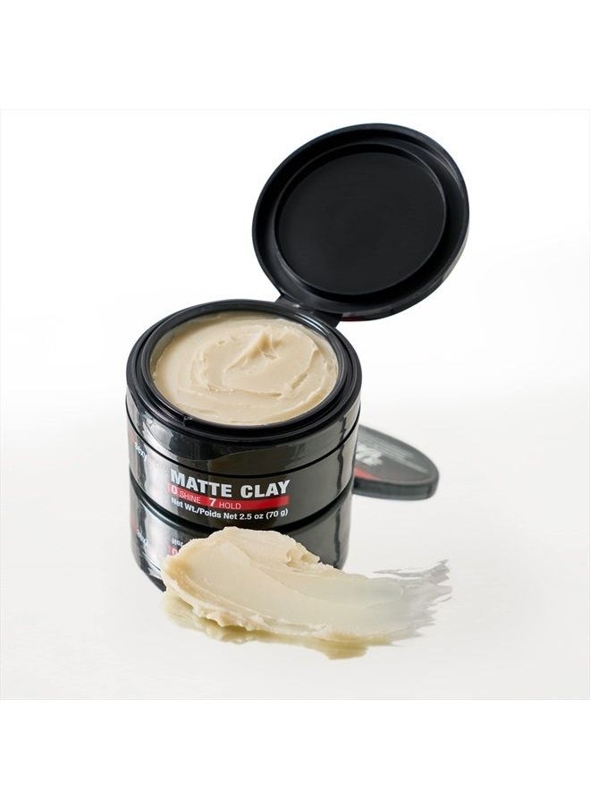 Sexy Hair Style Matte Clay Matte Texturizing Clay, 2.5 Oz | Separates, Defines and Molds | Helps Tame Unruly Ends | Washes Out Easily  - Image 2