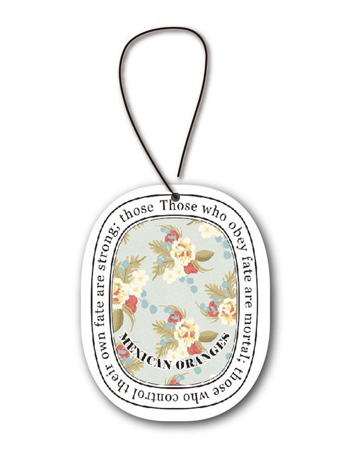 Jourvent Car Deodorizing Fresh Air Scented Tablets, Hanging Perfume, Long-lasting Aromatic Tablets, Closet Freshener Hanging Scented Tablets. 