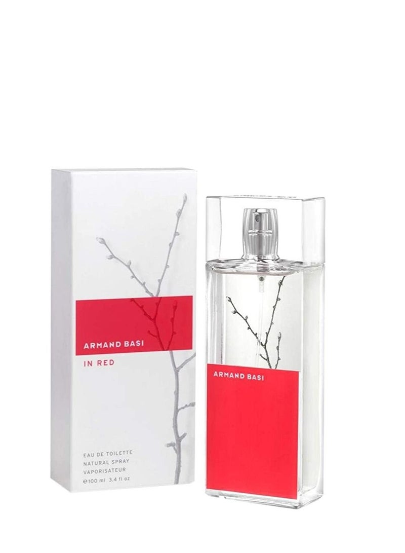 Armand Basi In Red For Women 100ml Eau de Toilette 100ml