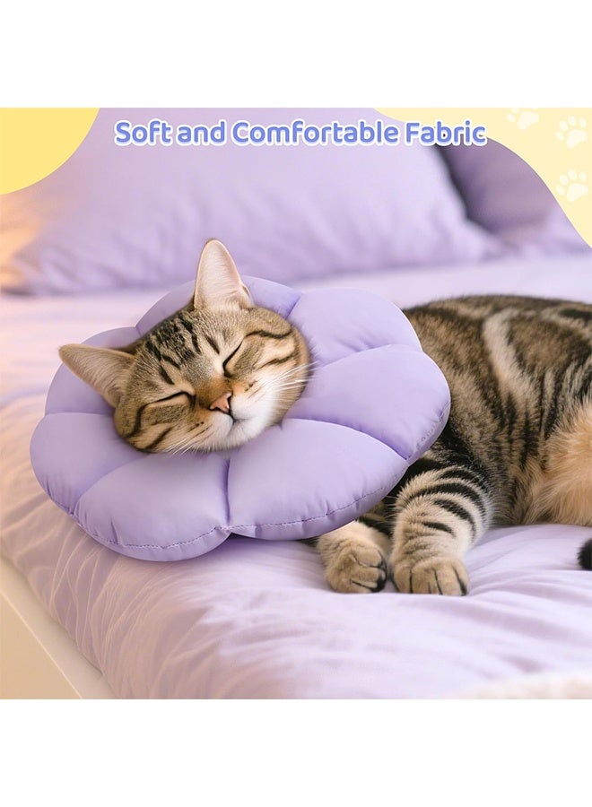 طوق مخروط طوق لطيف مقاوم للماء ، طوق استعادة القطة مضاد لعق اللعنة لعق الجروح السلامة Elizabethan e ذوي الياقات - Image 4