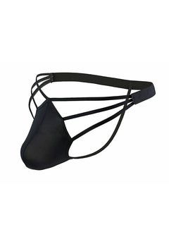 SYOSI Mens Low Rise Thongs Briefs Jockstrap Mens Swimwear Underwear G-String Male  - Image 2