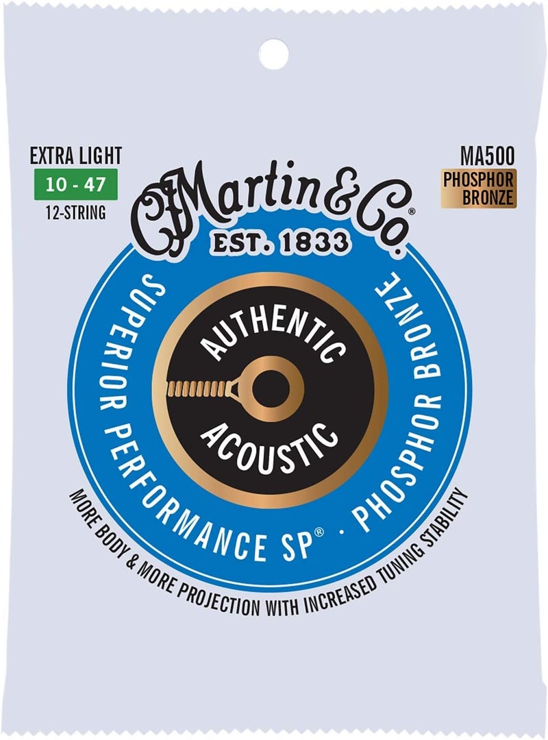 Martin Authentic Acoustic Guitar Strings - Superior Performance - Image 1