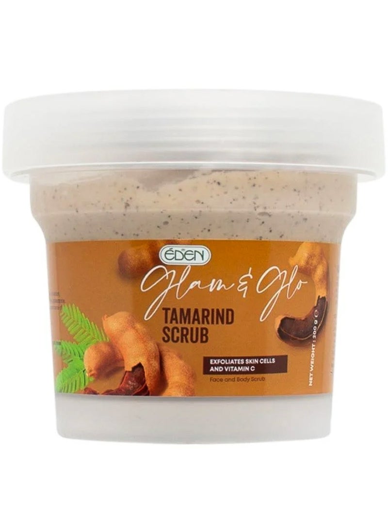 Eden Tamarind Scrub Exfoliates Skin Cells And Vitamin C 200 g